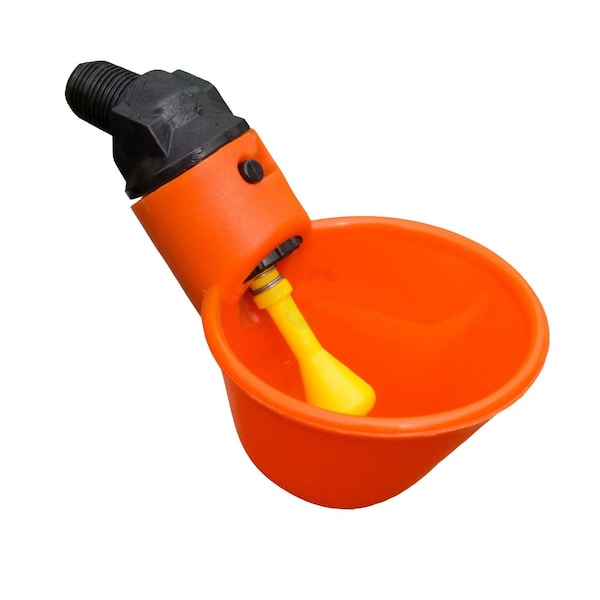 Aftermarket 1 Automatic Waterer Drinker Cup Chicken Coop Poultry Chook Bird Turkey Drinker OTK20-0427 - main